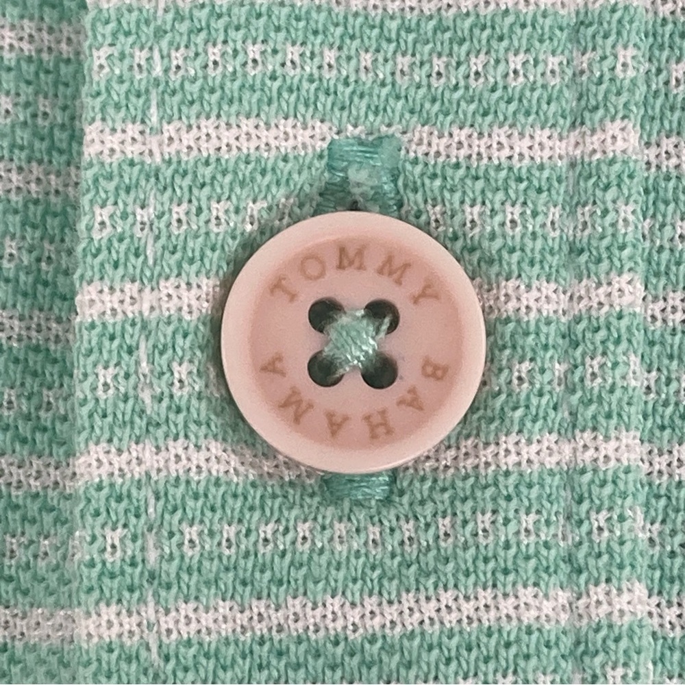 Tommy Bahama IslandZone Polo Shirt Mens XXL /TTG Green Solid Knit Soft Casual - Picture 9 of 15